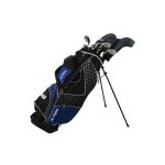 Ben Sayers M8 Package Set (Steel/Graphite) - 1 Inch Longer Mens Right Hand Stand Bag Blue