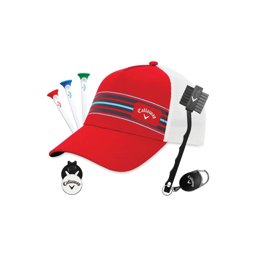 GWG-Callaway-Cap-Gift-Set-Mens-Khaki-One-Size-Fits-Most-Sa Callaway Cap Gift Set Mens -Red One Size Fits Most - Image 1