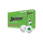 Limited Edition - Srixon Soft Feel Shamrock Golf Balls (12 Balls)-White