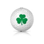 Limited Edition - Srixon Soft Feel Shamrock Golf Balls (12 Balls)-White - Image 2