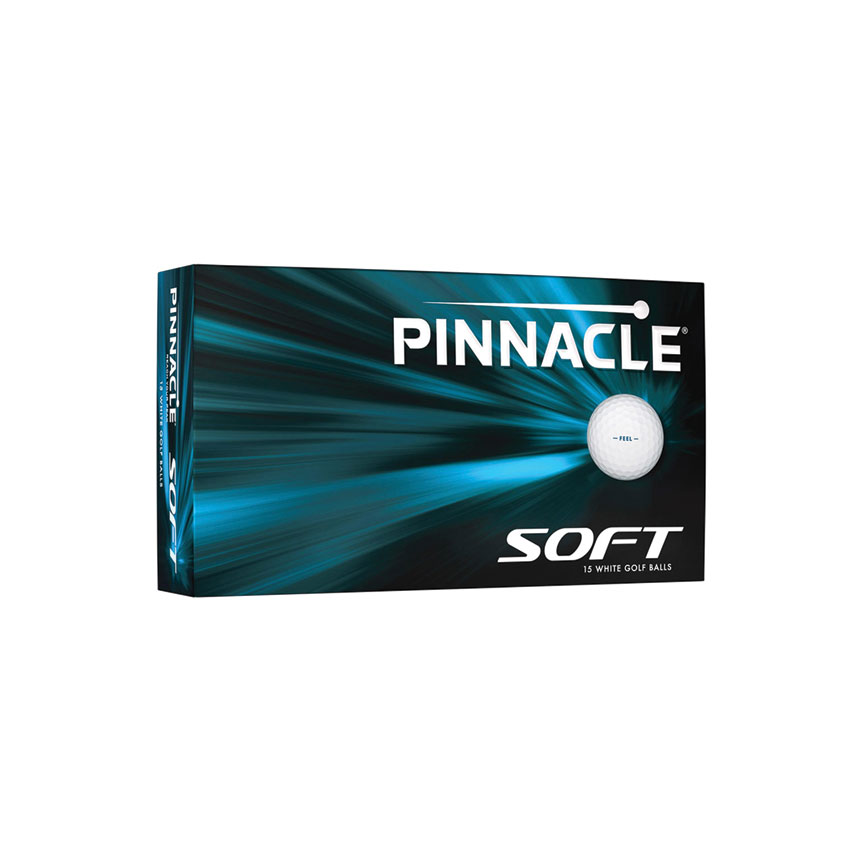 GWG-Pinnacle-Soft-White-Golf-Balls-(15-Balls)-se Pinnacle Soft White Golf Balls (15 Balls) - Image 1