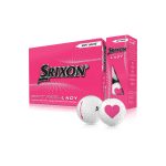 Srixon Soft Feel Lady Golf Balls (12 Balls) 2025 - Valentine Special White