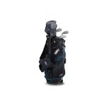 US Kids Ultra Light UL7-48 5-Club Golf Package Set Boys Right Hand- Black/Teal - Image 2