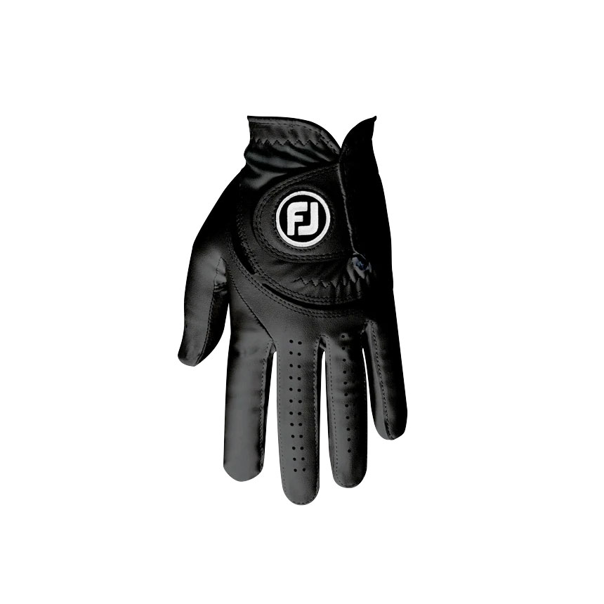 Foot-Joy-Mens-Weather-Sof-Golf-Gloves-a FootJoy Mens Weather-Sof Golf Gloves Mens Left Hand (For Right Handed Golfers) Black Extra Large - Image 1