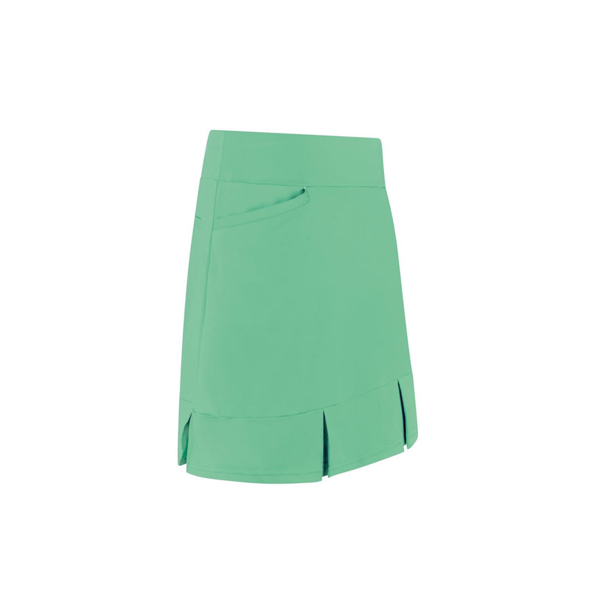 Pure-Golf-Ladies-Suvi-Pull-on-Skort-Sage-Green-c Pure Golf Ladies Suvi Pull on Skort - Sage Green Ladies Sage Green Waist: Small - Image 1