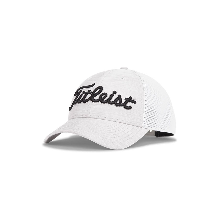 Titleist-Players-Mesh-Golf-Cap-White Titleist Players Mesh Golf Cap Mens - Image 1