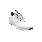Under Armour Mens Charged Draw 2 SL Spikeless Golf Shoes Mens White/Black UK 8 Regular Fit - Image 3