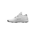Under Armour Mens Charged Draw 2 SL Spikeless Golf Shoes Mens White/Black UK 8 Regular Fit - Image 2