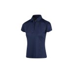 Island Green Ladies Micro Pique Polo Shirt Ladies-Navy - Image 3