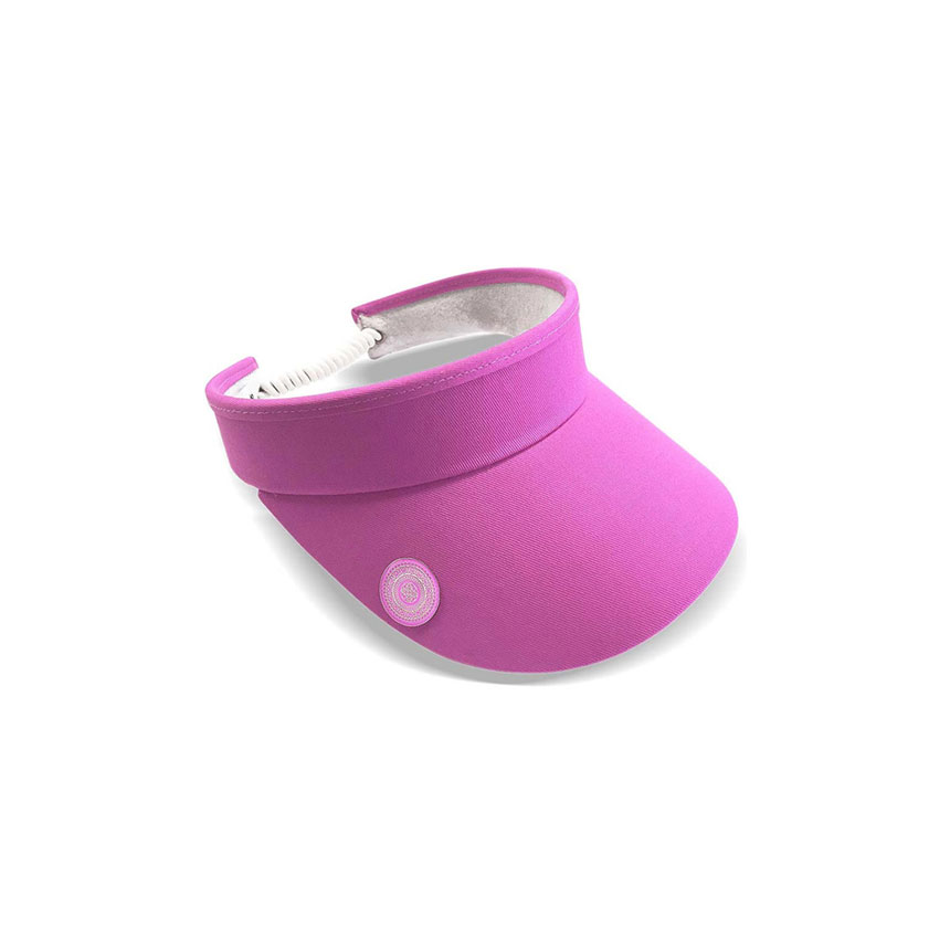 Ladies-Magnetic-Telephone-Wire-Visor-Hot-Pink Ladies Magnetic Telephone Wire Visor -Hot Pink - Image 1