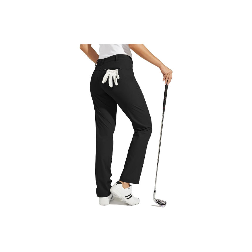 Willit-Women's-Golf-Pants-Hiking-Pants-Quick-Dry-Lightweight-Outdoor-Casual-Pants-with-Pockets-Water-Resistant-black Willit Women's Golf Pants Hiking Pants Quick Dry Lightweight Outdoor Casual Pants with Pockets Water Resistant - Image 1