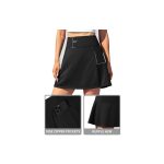 ATTRACO Women Tennis White Golf Skorts Skirts with Shorts Pockets Athletic  Skort Zipper - Image 3